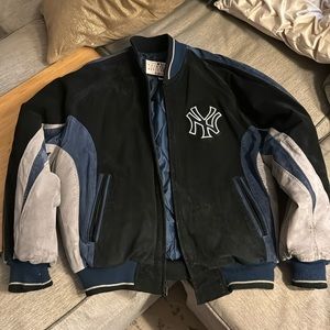 Yankees Jacket- Vintage Leather Bomber
